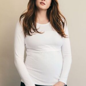 BOOB Classic Långärmad Topp (Vit)