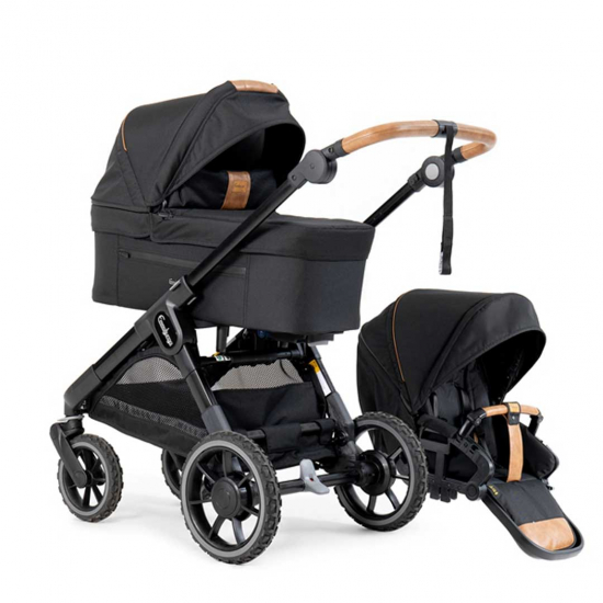 Emmaljunga Sento Max Flat – robust duovagn för stad & land