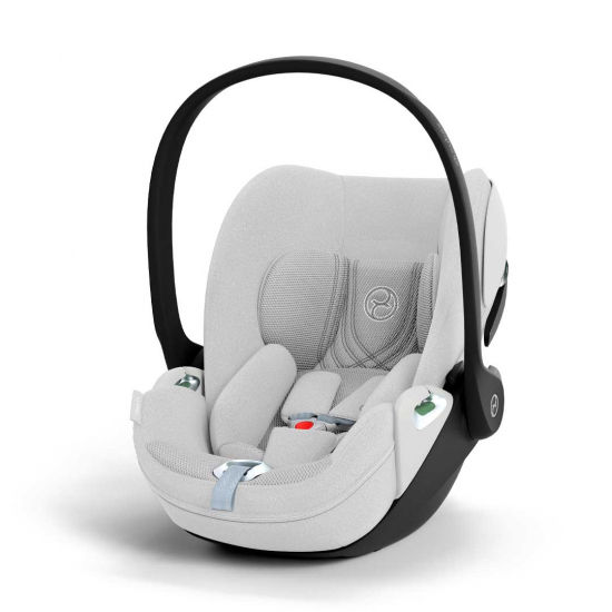 Cybex Cloud T PLUS Babyskydd Platinum White