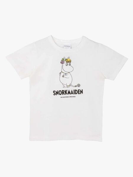 Mumin Snorkfröken T-shirt i 100 % bomull – Oeko-Tex, stl 146–152