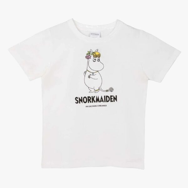 Mumin Karaktär Snorkfröken T-shirt, Vit, 146-152