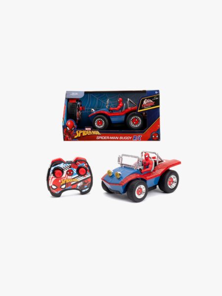 Marvel Spider-Man Radiostyrd Buggy 1:24 – turbofunktion från 6 år