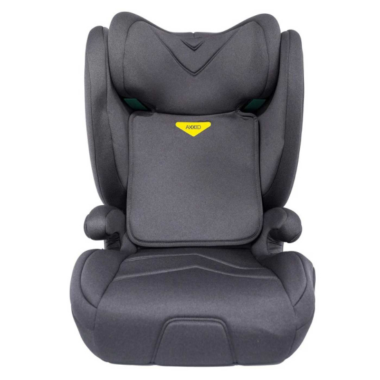Axkid Boostkid Granite Melange – bältesstol med ASIP för 125–150 cm