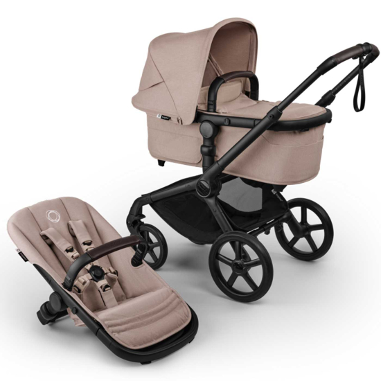 Bugaboo Fox 5 Renew Desert Taupe – lätt och stabil duovagn