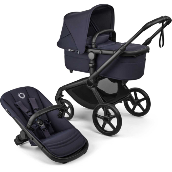 Bugaboo Fox 5 Renew Barnvagn Black/Deep Indigo