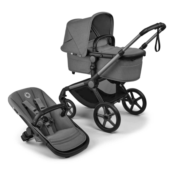 Bugaboo Fox 5 Renew Barnvagn Graphite/Moon Grey