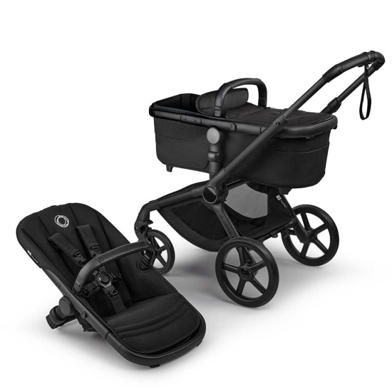 Bugaboo Fox 5 Renew Bas Black – hållbar chassibas för eget färgval