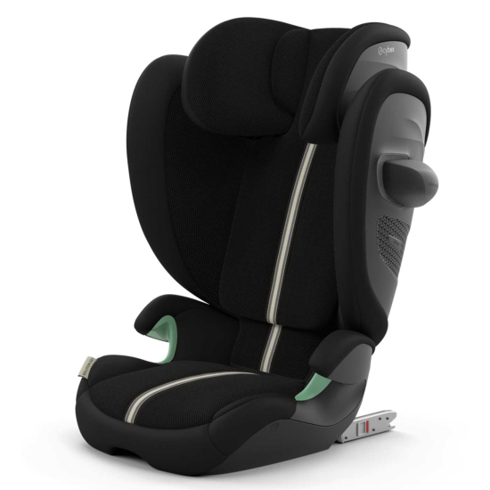 Cybex Solution G2 I-FIX PLUS Moon Black – hopfällbar bältesstol