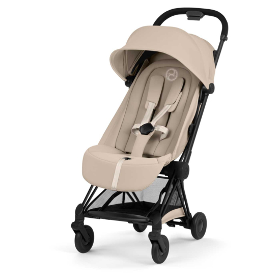Cybex Coya Resevagn Matt Black/Cozy Beige
