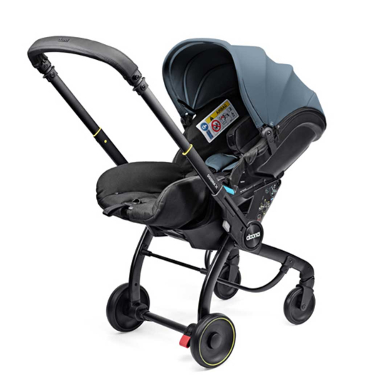 Doona X Ocean Blue – babyskydd och barnvagn i ett