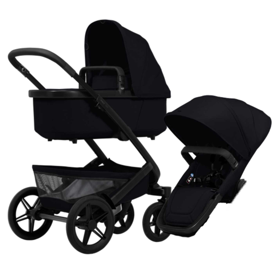 Joolz Geo5 Duovagn Space Black – allterräng-duovagn för varierande vägar