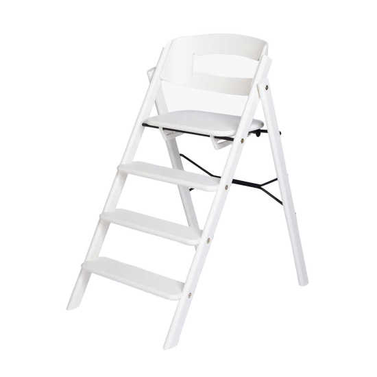 KAOS Klapp Matstol Bok White