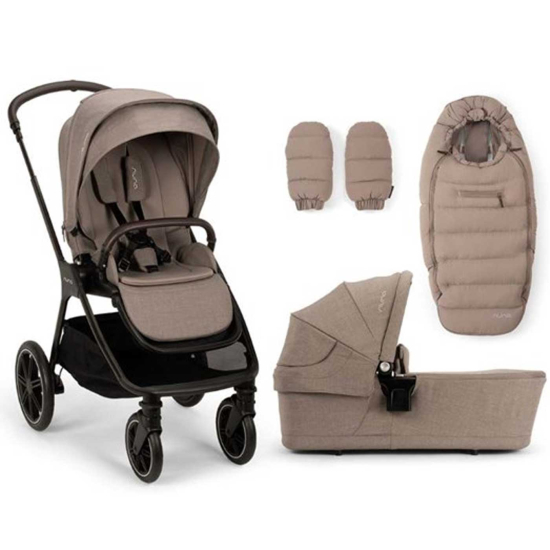 Nuna Triv LX Cedar – väderresistent duovagn för året runt