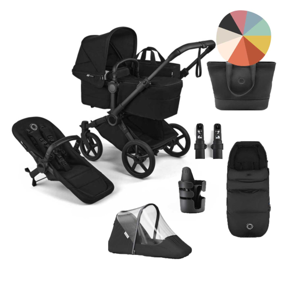 Bugaboo Donkey 6 – flexibel syskonvagn med komplett tillbehörspaket