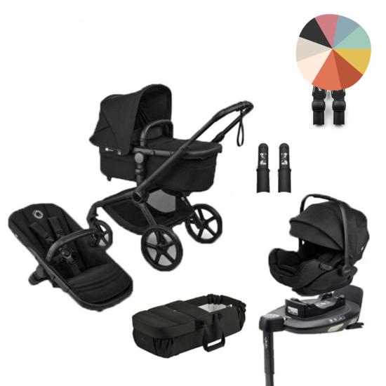 Bugaboo Fox 5 Renew Barnvagnspaket med Babynest