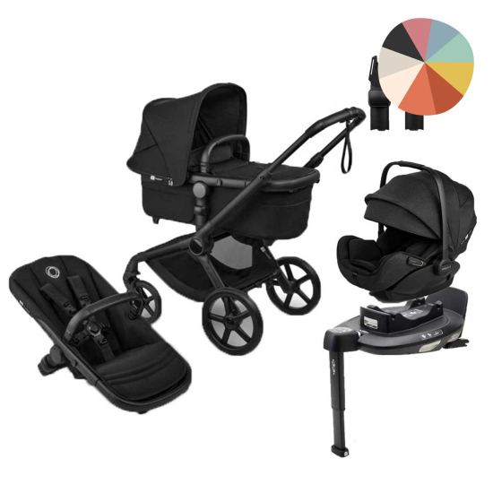Bugaboo Fox 5 Renew – duovagn med Otter babyskydd