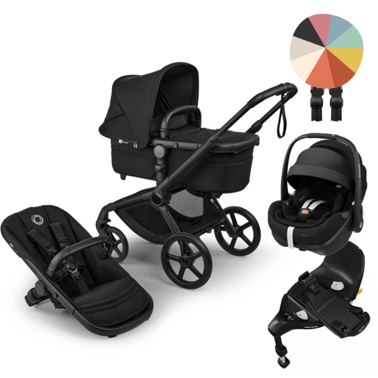 Bugaboo Fox 5 Renew – hållbar duovagn med travelsystem
