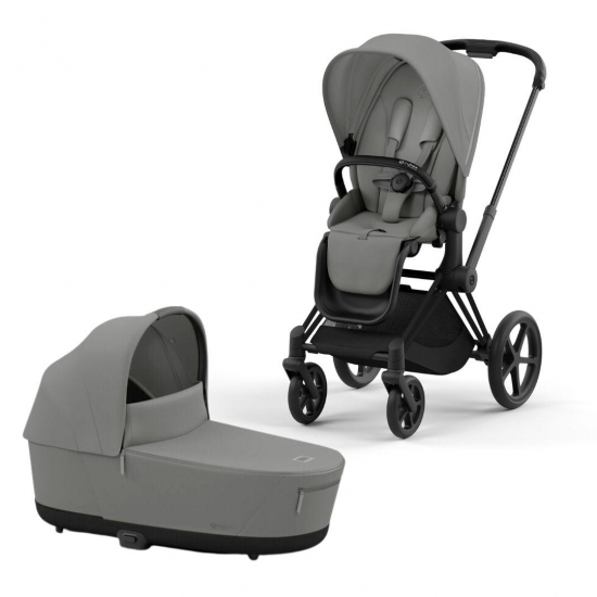 Cybex e-Priam Duovagn Mirage Grey – eldriven motorassistans