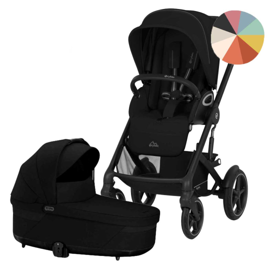 Cybex Talos S Lux – robust duovagn med UPF50+ och moderniserad design