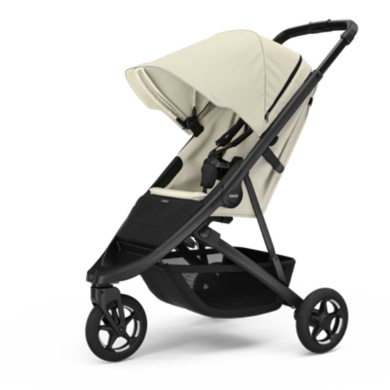 Thule Spring 2 Soft Beige – lätt sittvagn med 3D-fällning