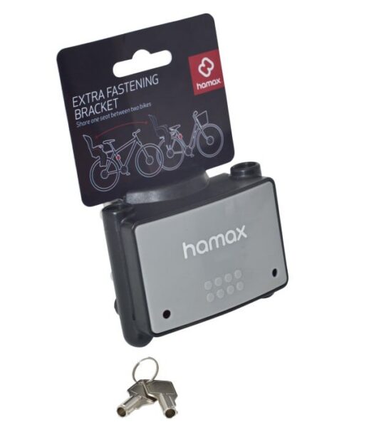 Hamax Extra Monteringsfäste med Lås – flytta cykelsitsen enkelt