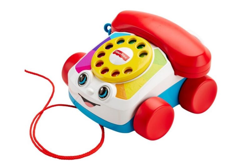 Fisher-Price Chatter Telefon – klassisk dragtelefon med rörliga ögon
