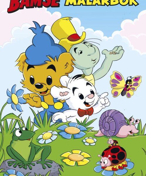 Bamse Målarbok 96 sidor