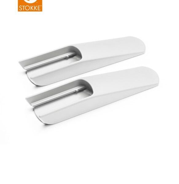 Stokke Tripp Trapp Tippskydd/Benförlängare (Vit Ny)