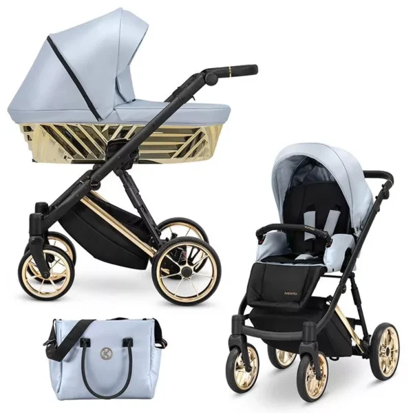 Kunert Ivento Glam 2-i-1 – barnvagn med inbyggt UV50+-skydd