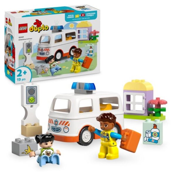 LEGO DUPLO Town 10447 Ambulans och förare