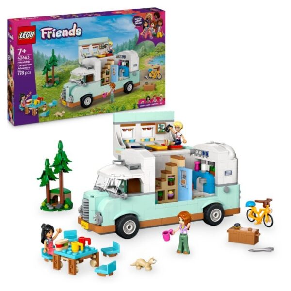 LEGO Friends 42663 Vänskapsäventyr med husbil